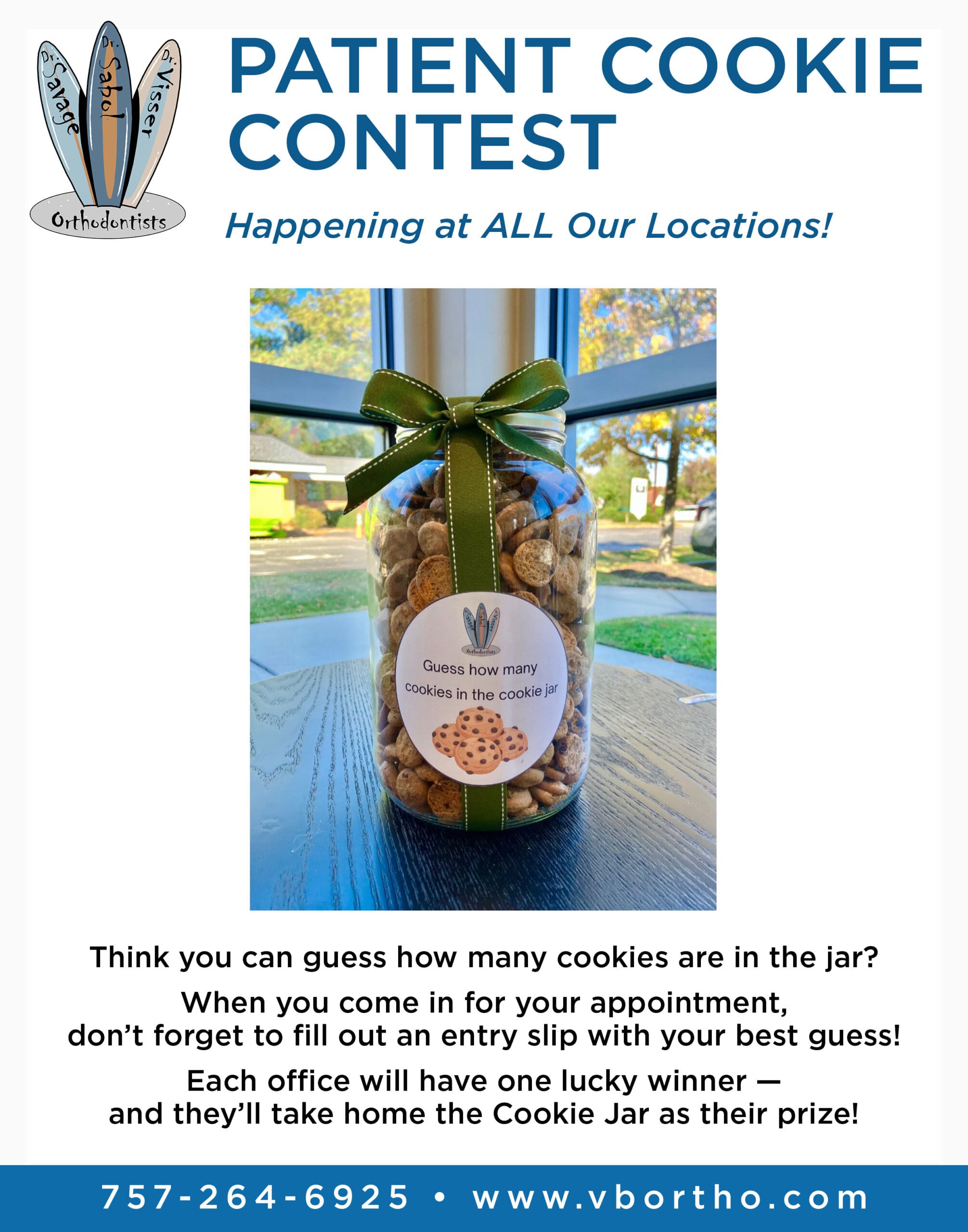 Patient Cookie Contest Popup